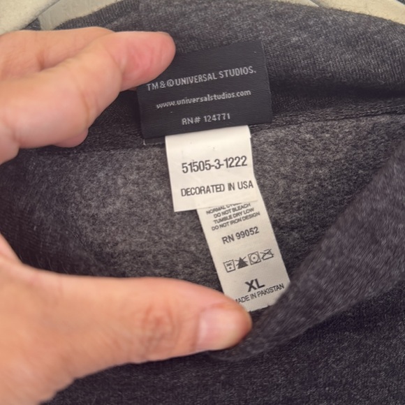 Universal Black Sweater Classic Pullover - Picture 3 of 9